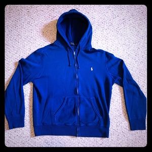 Polo full zip sweatshirt